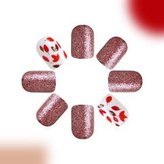 24pcs/Set Press On Nails C609