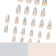 24pcs/Set Press On Nails JP3427