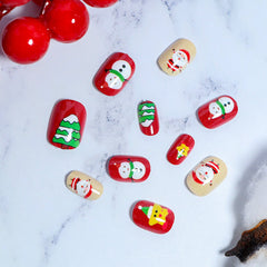 Mini Press On Nails For Kids 24 Pcs