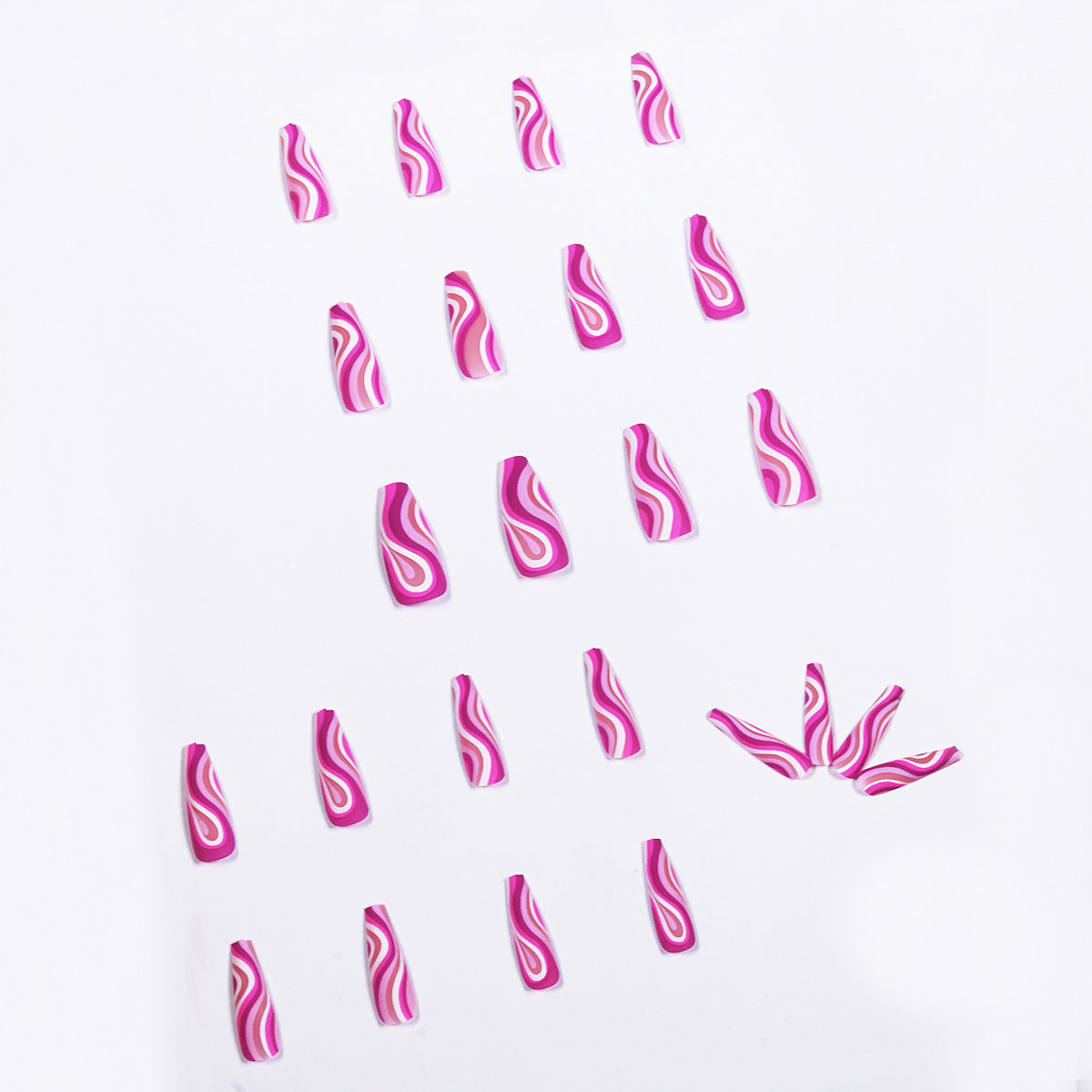 24pcs/Set Press On Nails JP1067