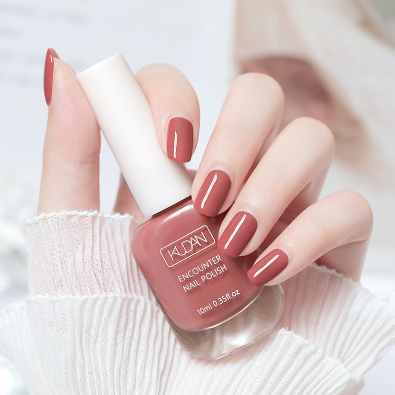 Quick-Dry Peel-Off Nail Polish - Odor-Free, No-Bake, Long-Lasting