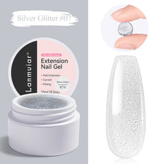 Nail art extension gel not stick to hands poly gel LM171-07