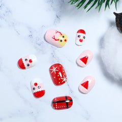 Mini Press On Nails For Kids 24 Pcs