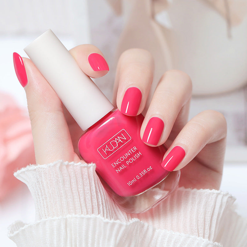 Quick-Dry Peel-Off Nail Polish - Odor-Free, No-Bake, Long-Lasting