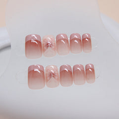 24pcs/Set Press On Nails R855