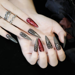 Press on Nails 24pcs/set JP1345