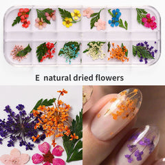 Dried Flowers for Nail Art & Resin Craft DIY  Decorations - Perfect for Manicures, Pedicures, and Crafting