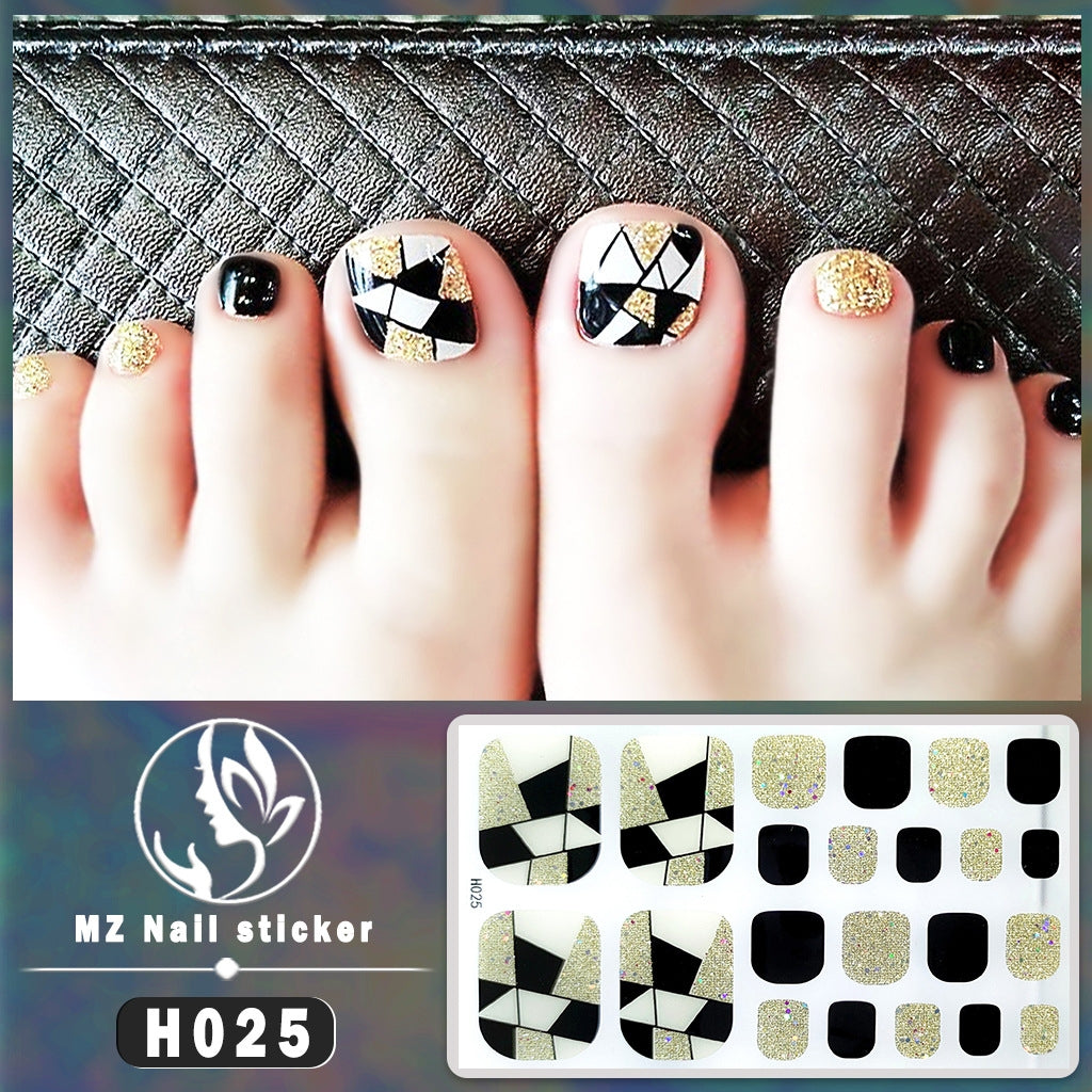 Press On Toenails Set False Nails 24pcs/set L1004
