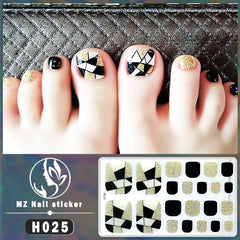 Press On Toenails Set False Nails 24pcs/set L1004