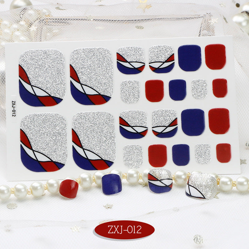 Toe Nail Art Wrap ZXJ-012