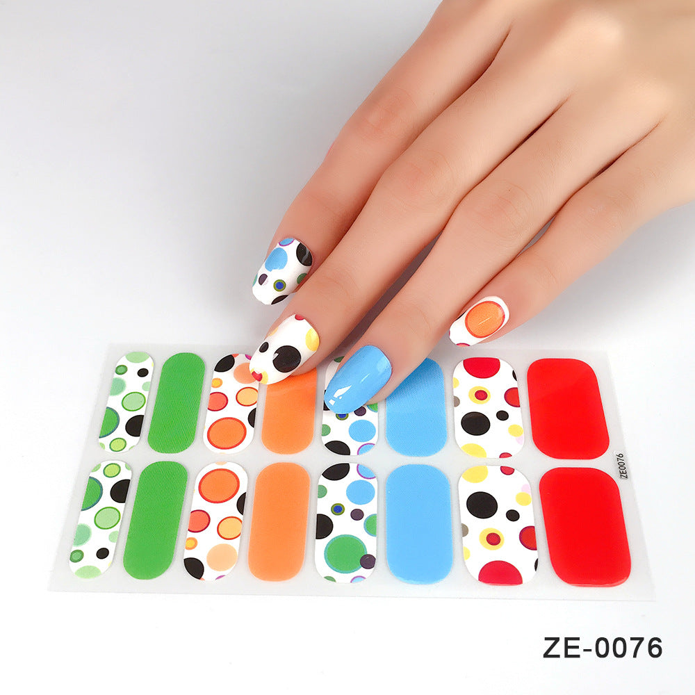 Nail Art Wrap ZE0076