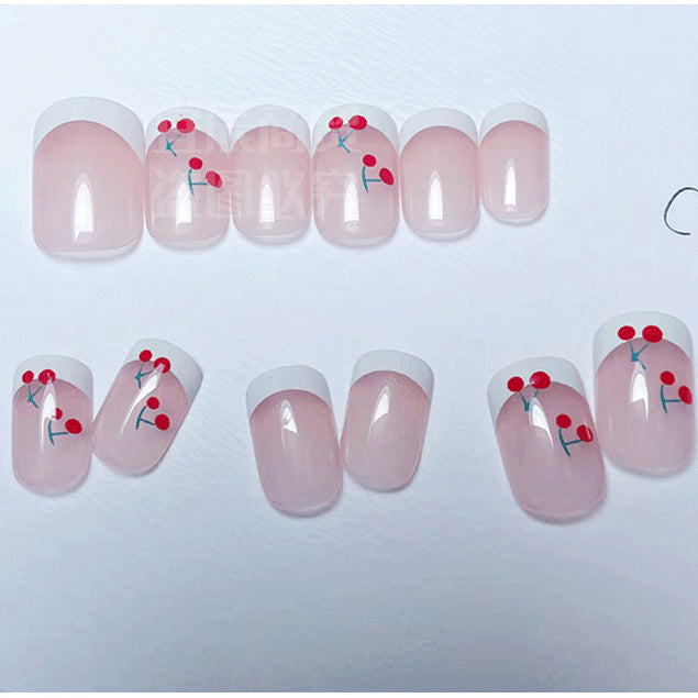 Nnatural & Flexible Press On Nails 24PCS/set HS526 Best seller