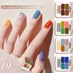 5 Color Solid Nail Gel
