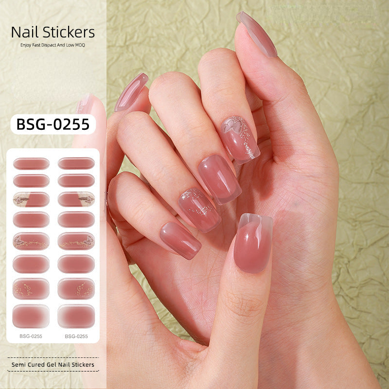 Salon-Quality Gel Nail Strips BSG-0255