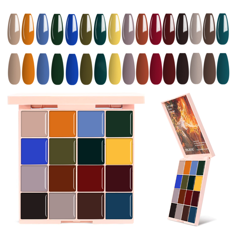 16 Colors Solid Nail Gel CL04