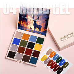 16 Colors Solid Nail Gel CL04