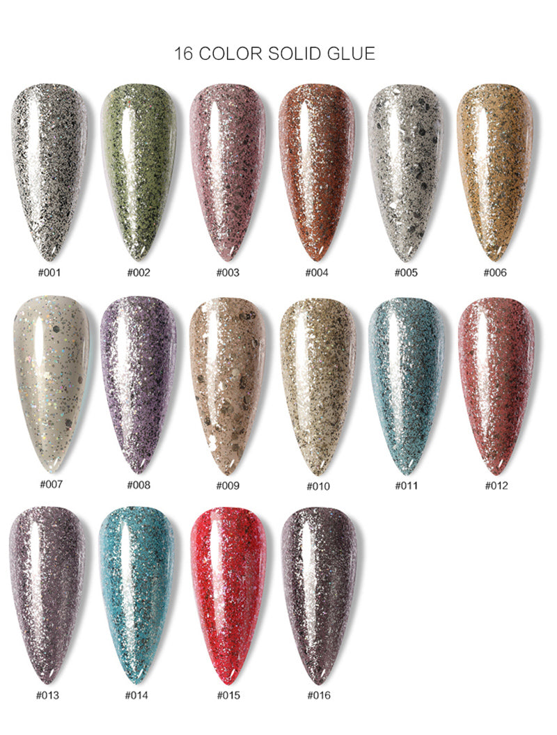 16 Colors Solid Nail Gel CL07