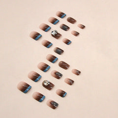 24pcs/Set Press On Nails Z825