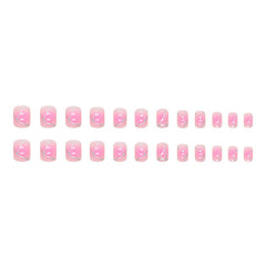 24pcs/Set Press On Nails W964