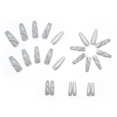 24pcs/Set Press On Nails W208