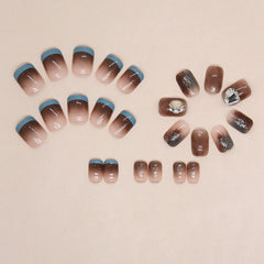 24pcs/Set Press On Nails Z825