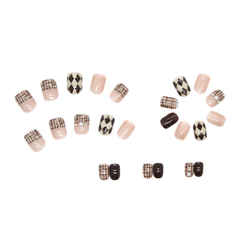 24pcs/Set Press On Nails Z517