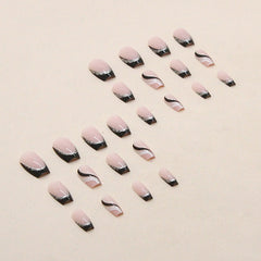 24pcs/Set Press On Nails W298