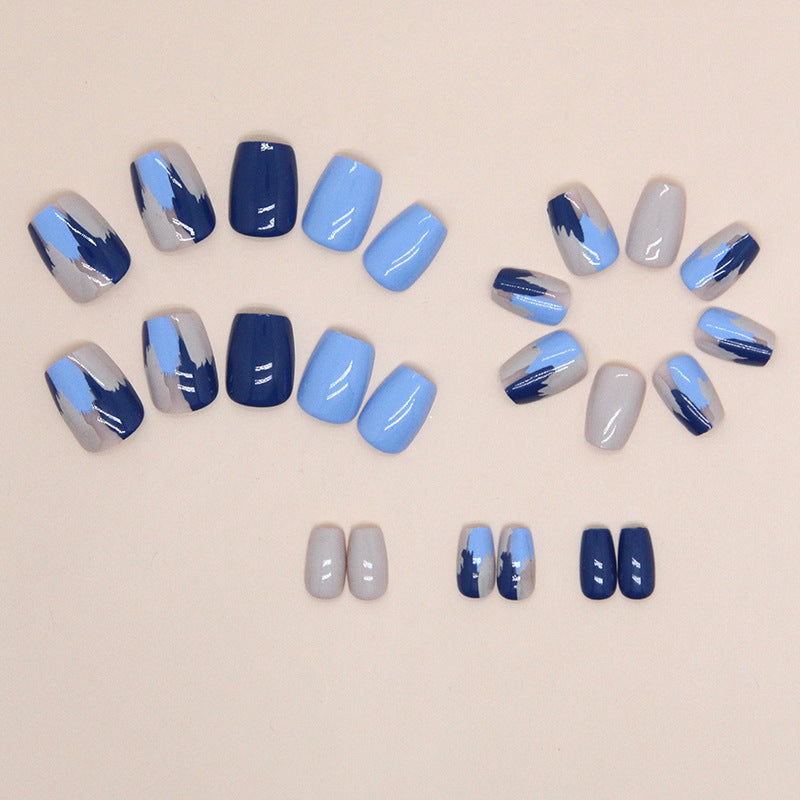 24pcs/Set Press On Nails W1357
