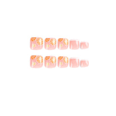 Press On Toe nails Set 24pcs/set JP2471