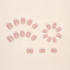 24pcs/Set Press On Nails W397