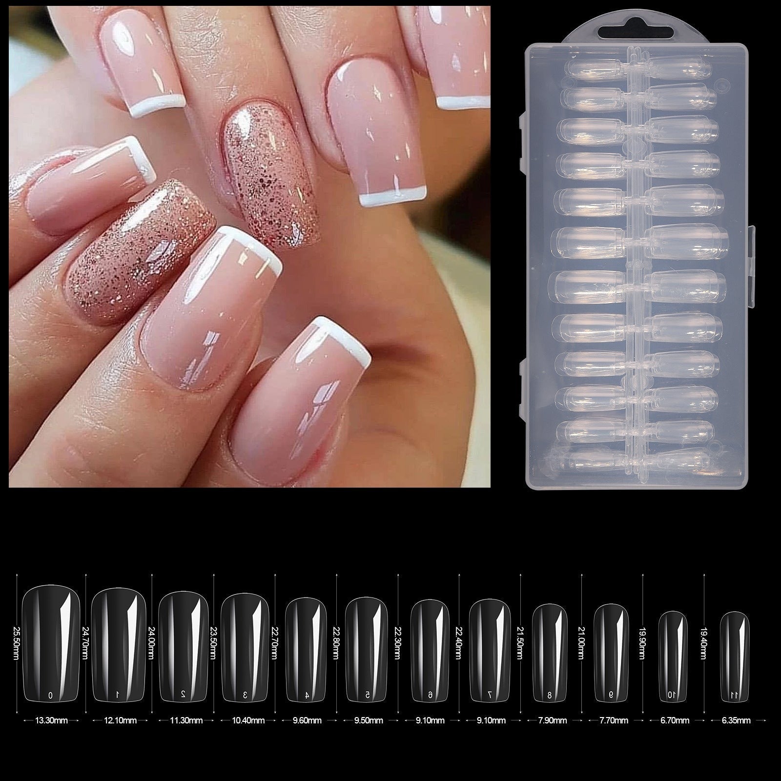 Nail Art No Trace Nail Extension Fake Nail Patch