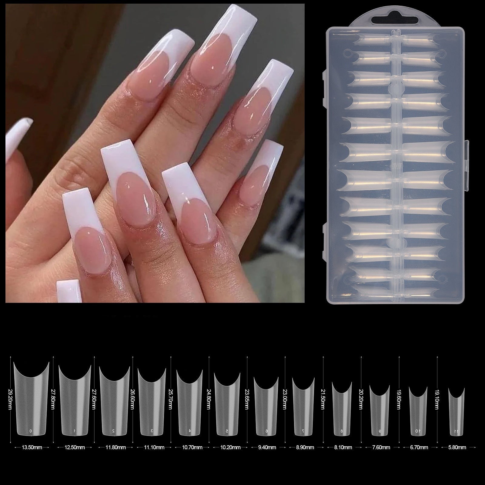 Nail Art No Trace Nail Extension Fake Nail Patch