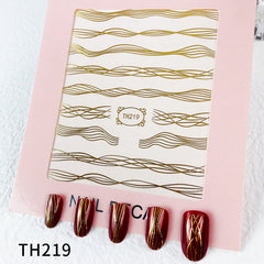 Nail Art Stickers TH219