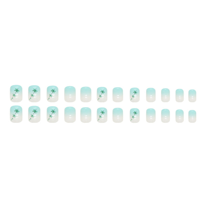 24pcs/Set Press On Nails W746