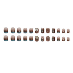 24pcs/Set Press On Nails Z825