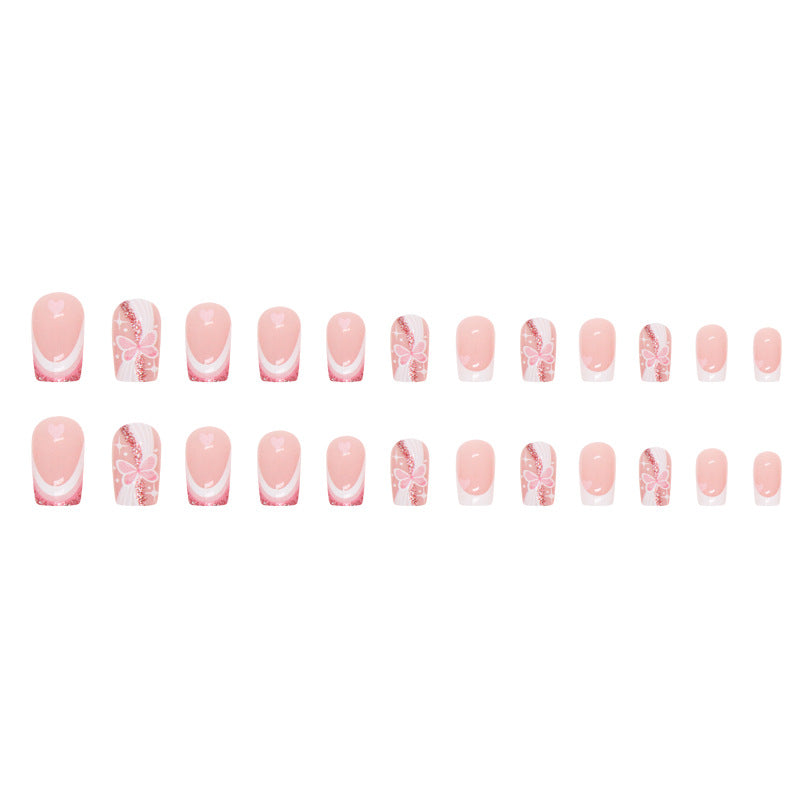 Weekly Deals 24pcs/Set Press On Nails W536