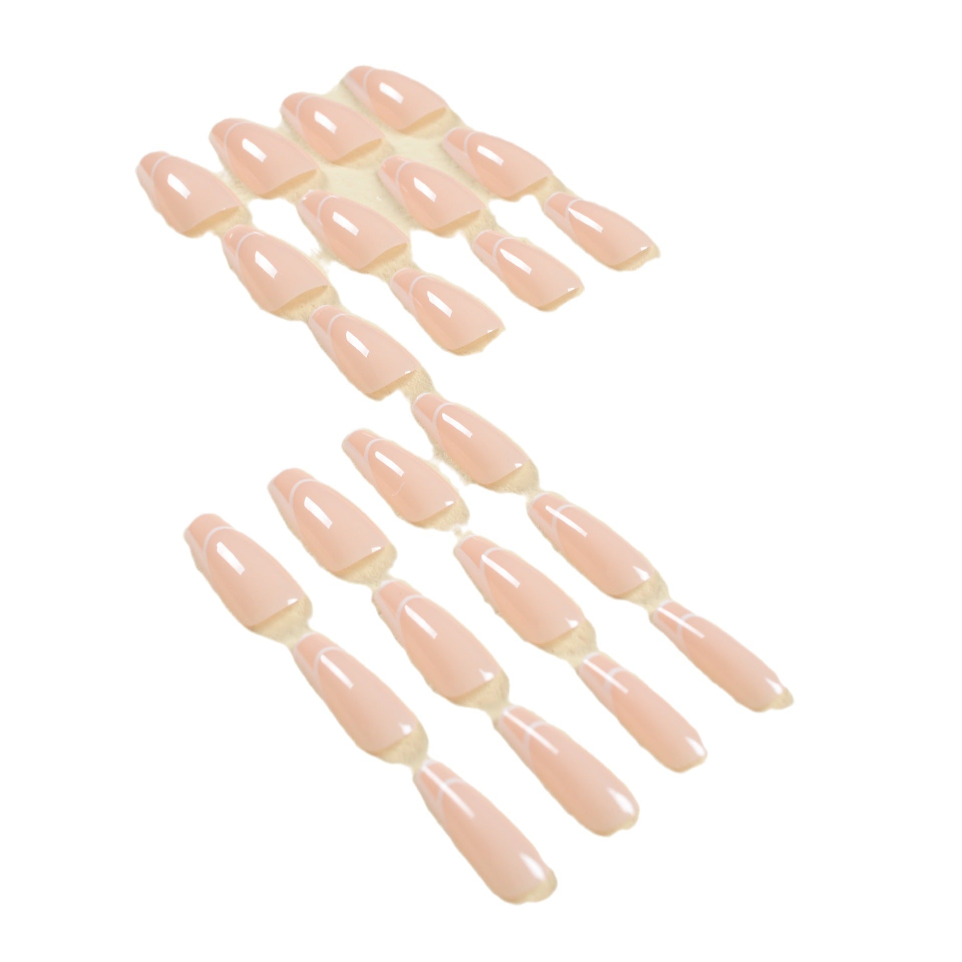 24pcs/Set Press On Nails JF0586