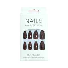 24pcs/Set Press On Nails JIA#444