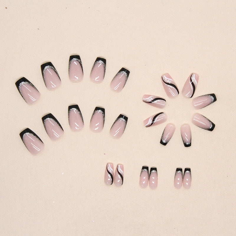 24pcs/Set Press On Nails W298