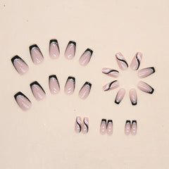 24pcs/Set Press On Nails W298