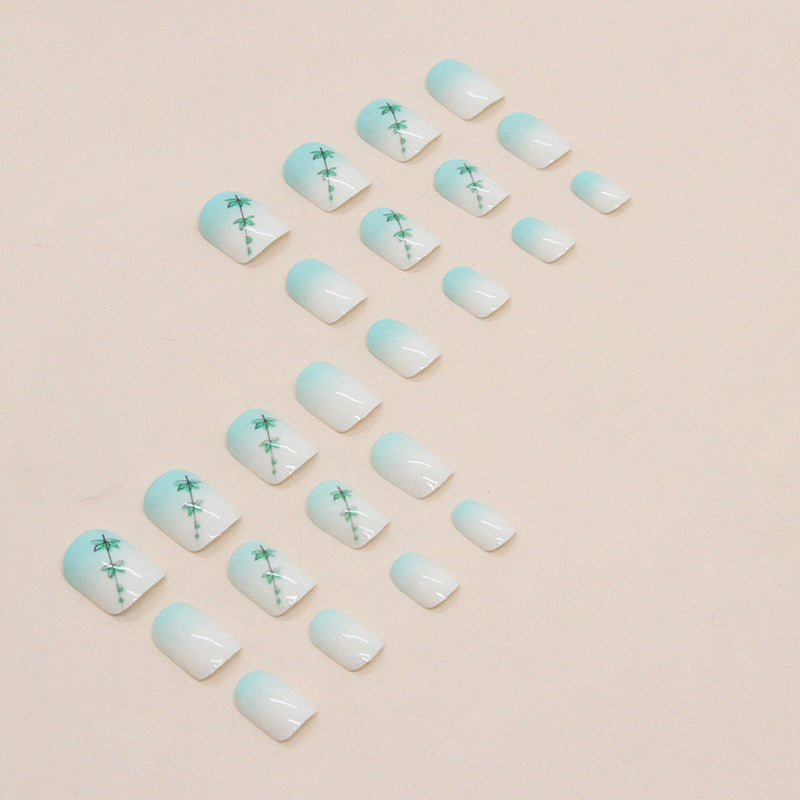 24pcs/Set Press On Nails W746