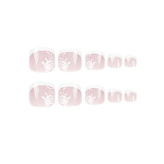 Press On Toe nails Set 24pcs/set JP1656