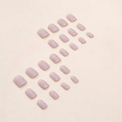 24pcs/Set Press On Nails W775
