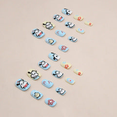 Mini Press On Nails 24pcs/Set  K009