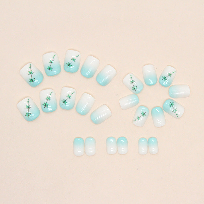 24pcs/Set Press On Nails W746