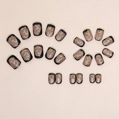 24pcs/Set Press On NailsW1429