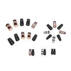 24pcs/Set Press On Nails R680