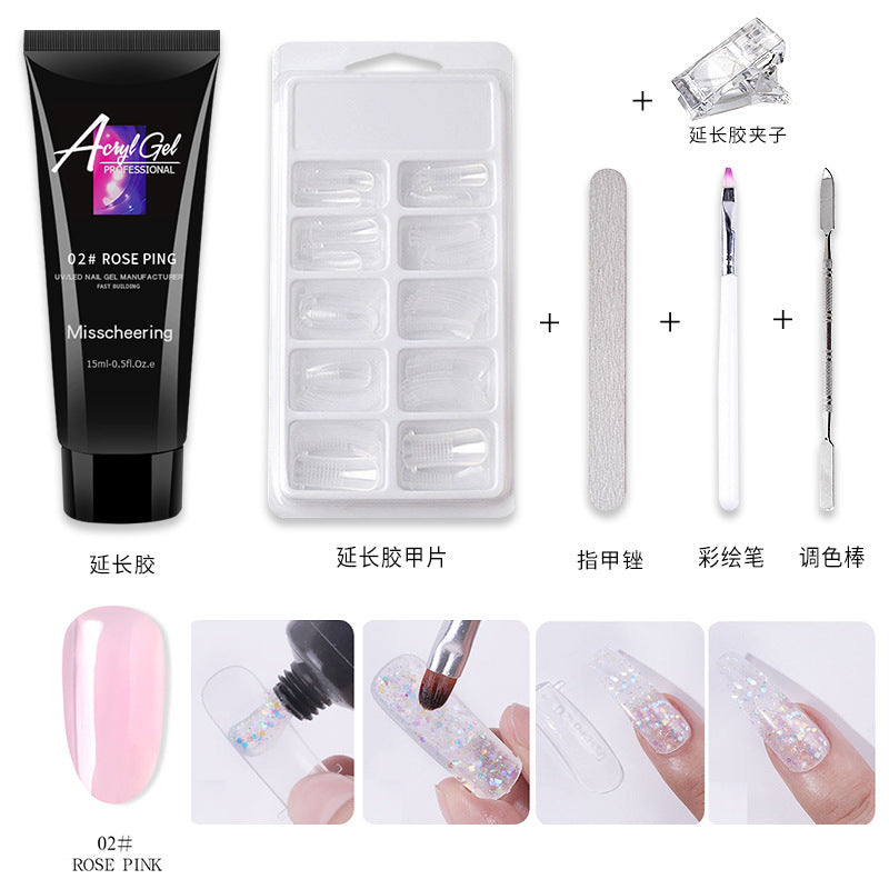 Nail Art Extension Gel solid-2