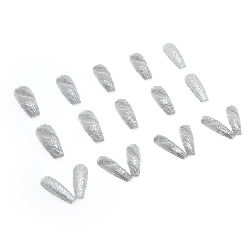 24pcs/Set Press On Nails W208