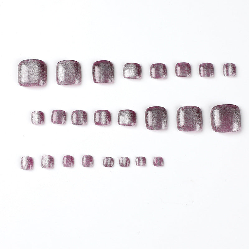 Press On Toe nails Set 24pcs/set JP2311